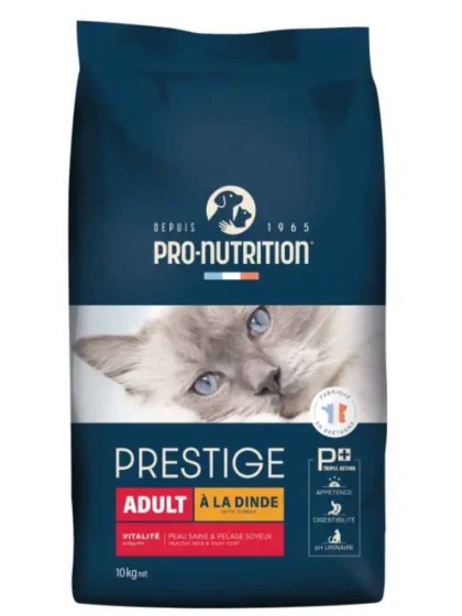 Pro Nutrition Prestige Cat Adult Turkey 10kg